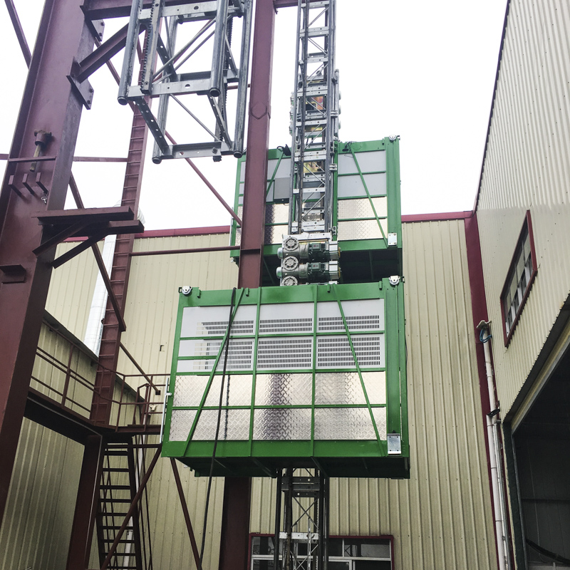 Standard Construction Hoist testing